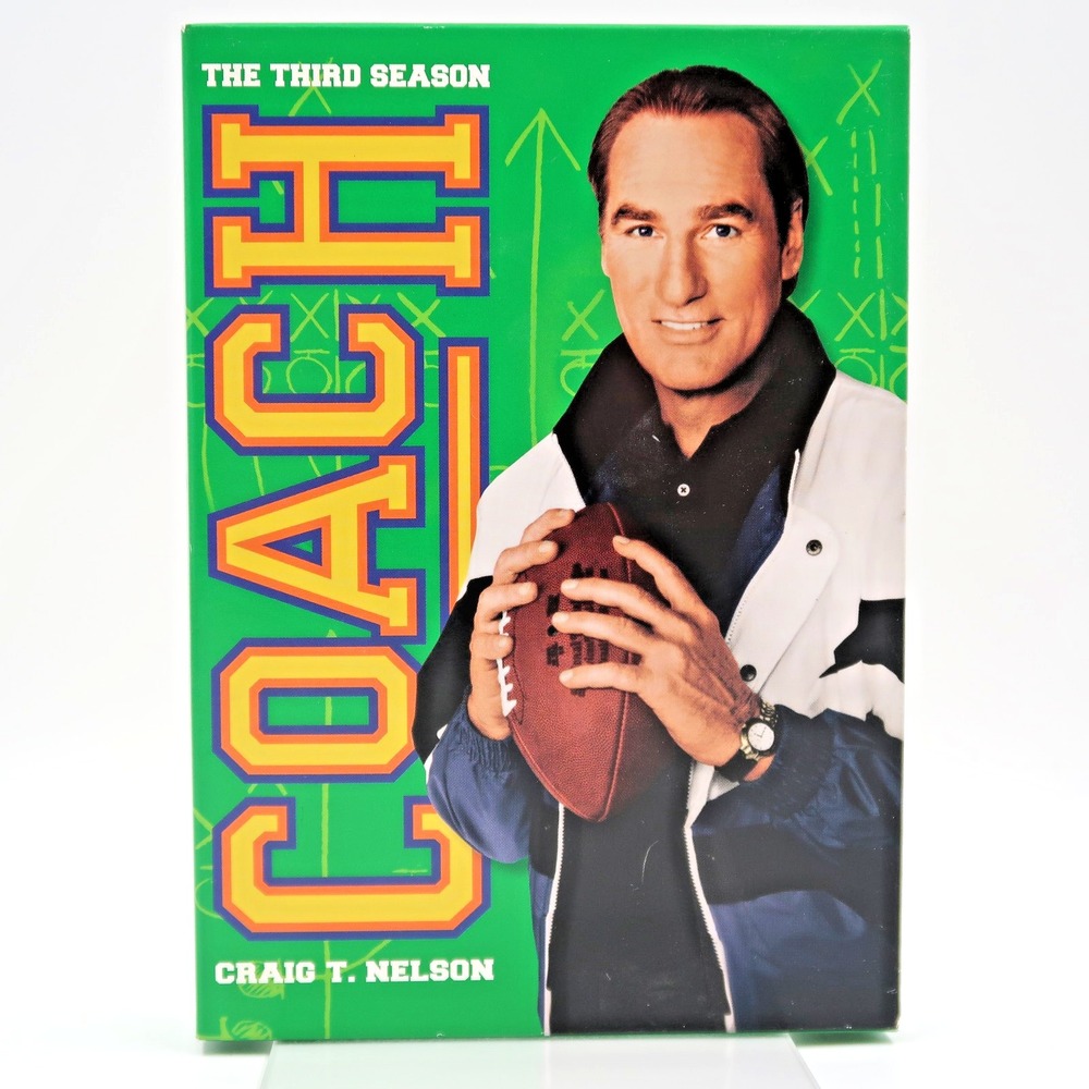 Coach The Third Season DVD 2008 3-Disc Set Craig T. Nelson Jerry Van Dyke
